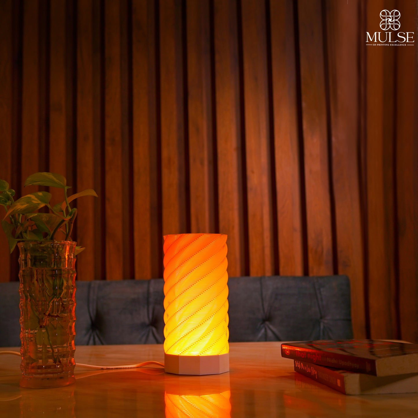 Harmony Orange Table Lamp