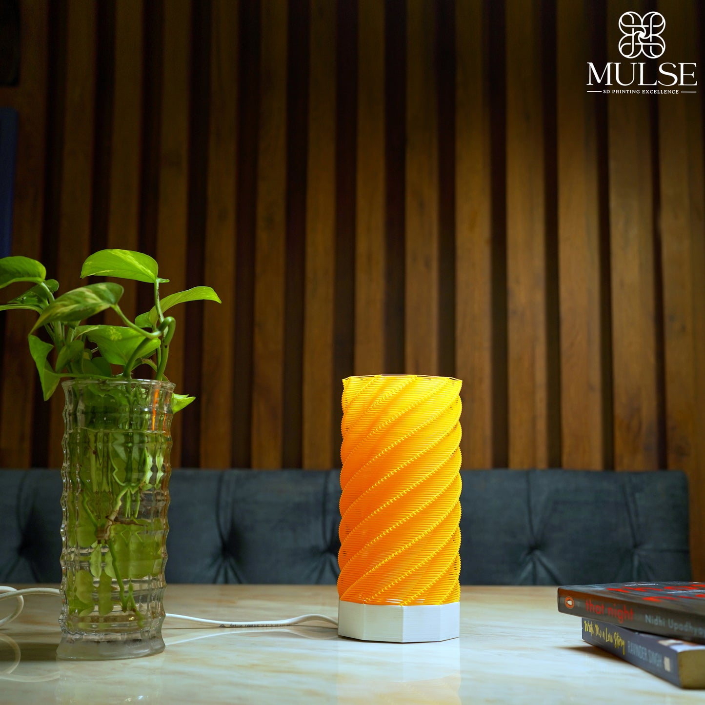 Harmony Orange Table Lamp