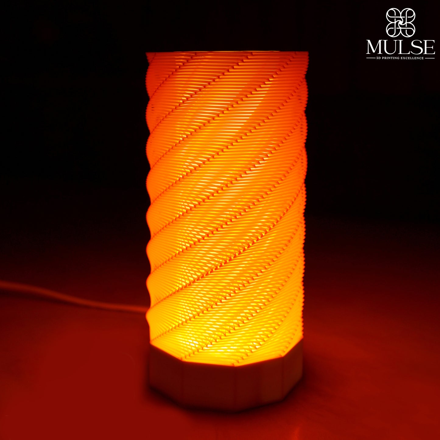 Harmony Orange Table Lamp