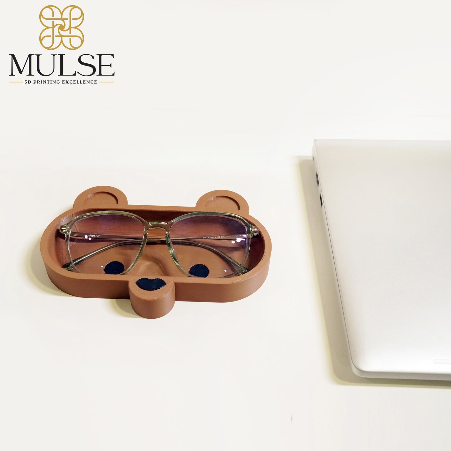Adorable Bear Desk Tray | 3D Printed Eyeglasses Holder