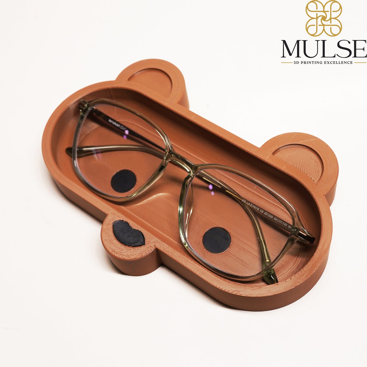 Adorable Bear Desk Tray | 3D Printed Eyeglasses Holder