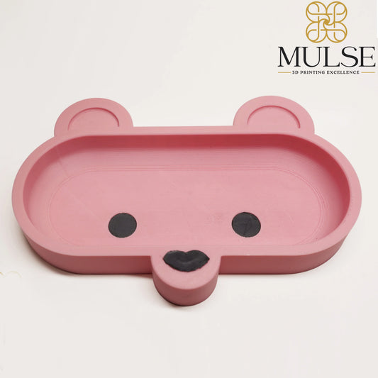Adorable Bear Desk Tray | 3D Printed Eyeglasses Holder