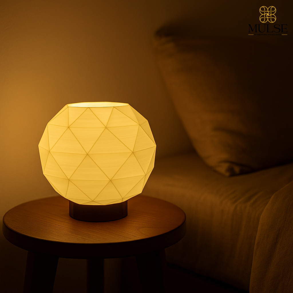Crystalline Sphere Table Lamp