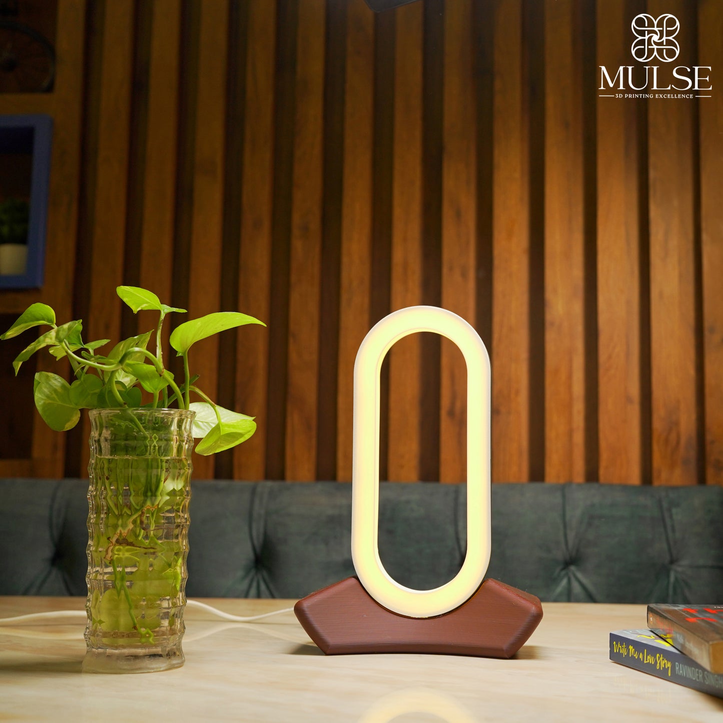 Oval Table Lamp