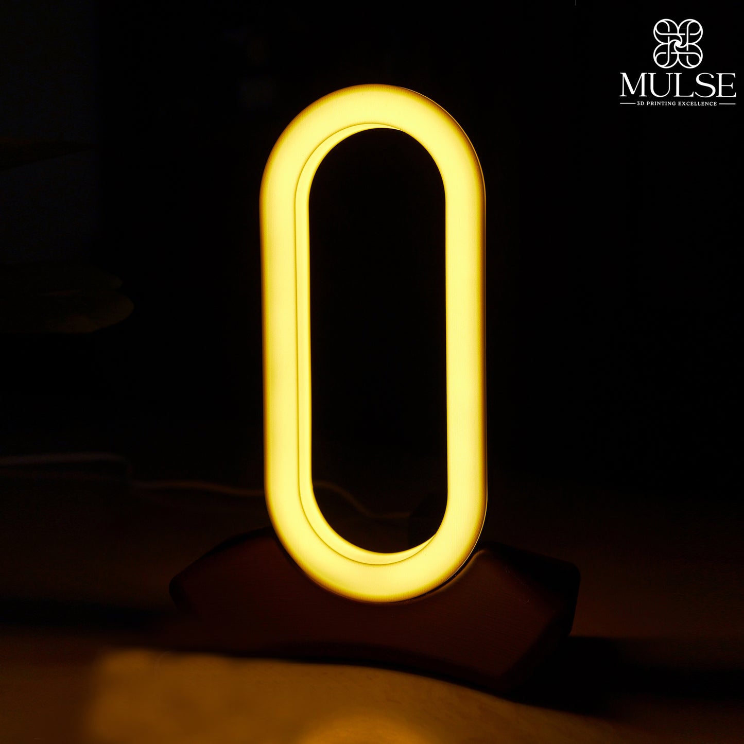 Oval Table Lamp