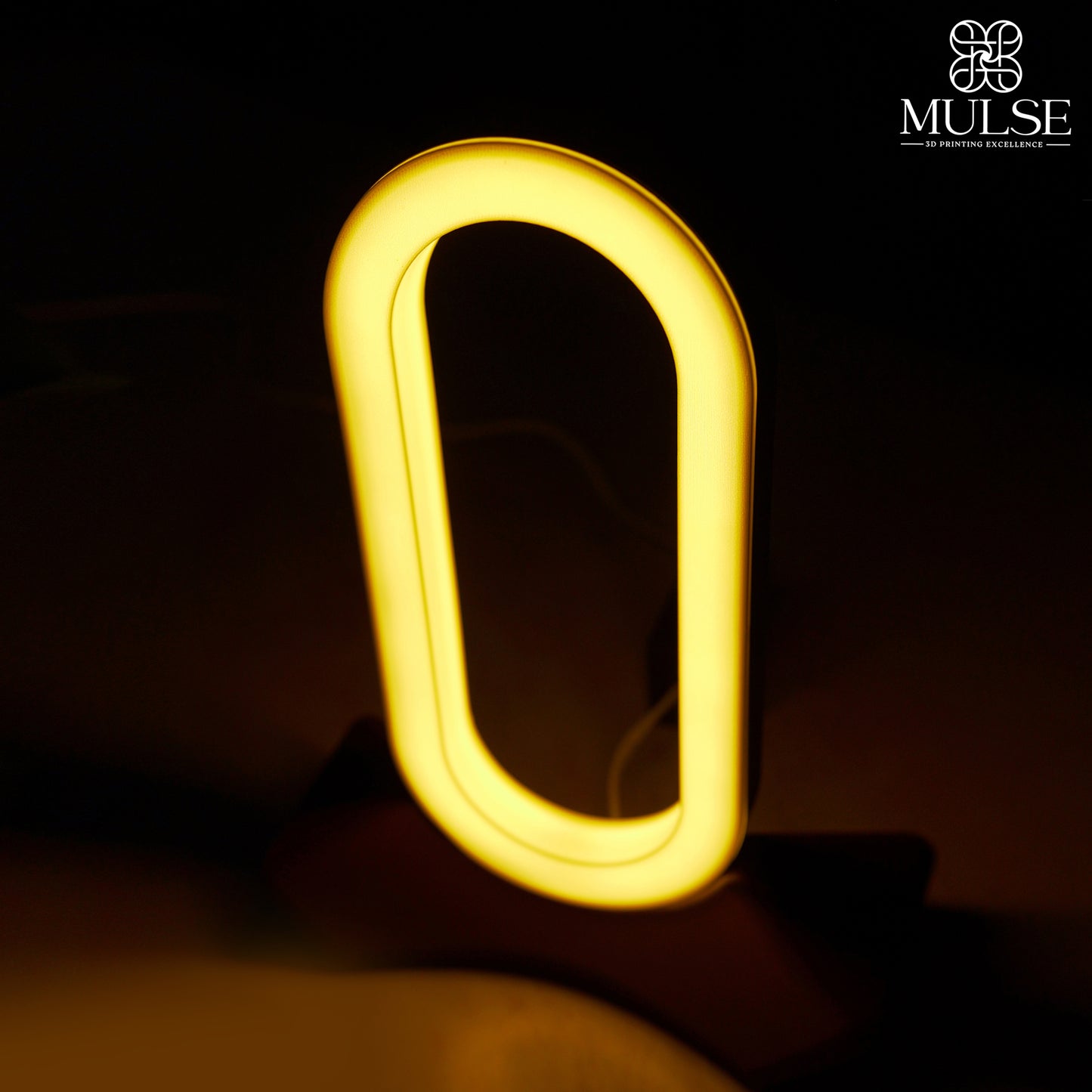 Oval Table Lamp