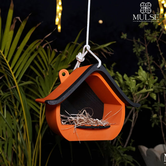 Modern Curve Multicolor Bird House