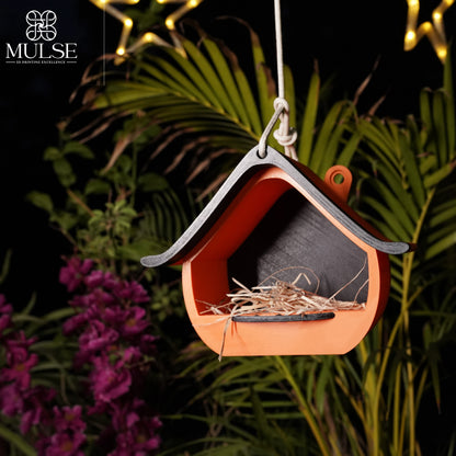 Modern Curve Multicolor Bird House
