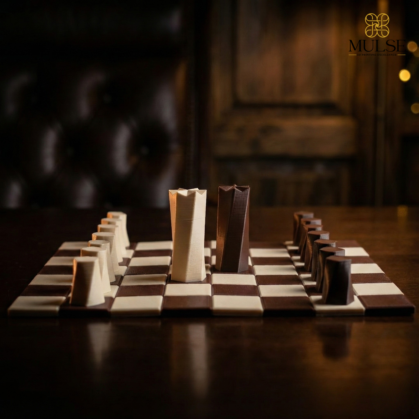 Minimalist Chess Set | Foldable & Portable