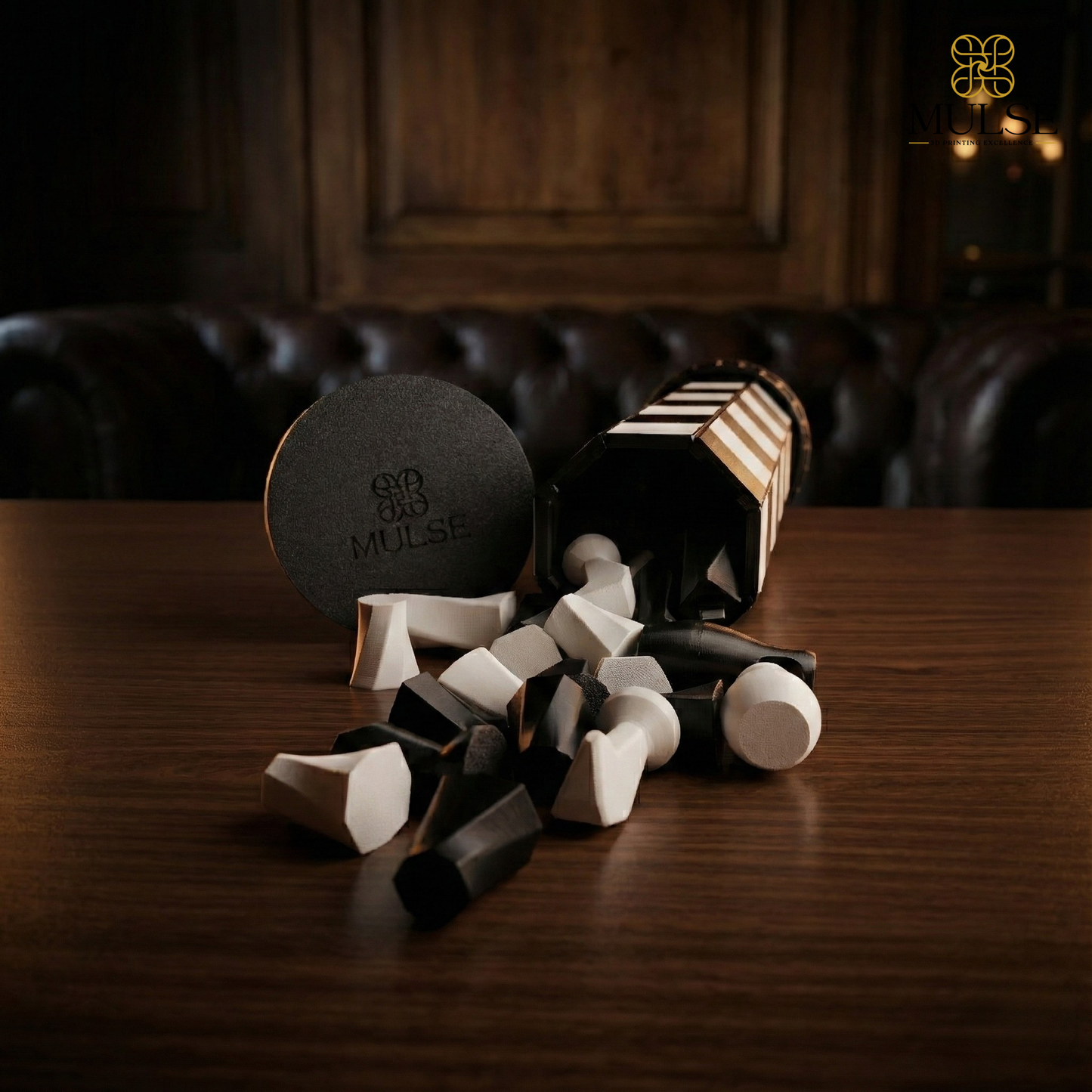 Minimalist Chess Set | Foldable & Portable