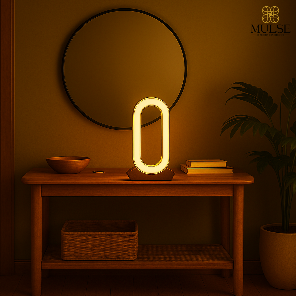Oval Table Lamp